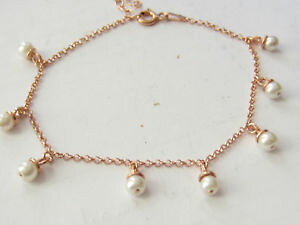 yzuXbg@ANZT?@gR[YS[hX^[OVo[p[uXbgturkish rose gold 925 sterling silver pearl bracelet