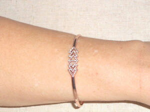 yzuXbg@ANZT?@hbggCAO[YS[hJtuXbg listingstella amp; dot pave triangle rose gold cuff bracelet gorgeous