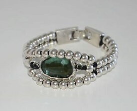【送料無料】ブレスレット　アクセサリ—　ブレスレットガラスleather charm bracelets, different 50, made of hand, with green glass irregular