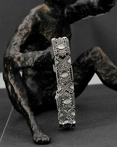 yzuXbg@ANZT?@Vo[uXbgA[fR}bggsilver bracelet art deco geometric crystal matte wedding retro ct1