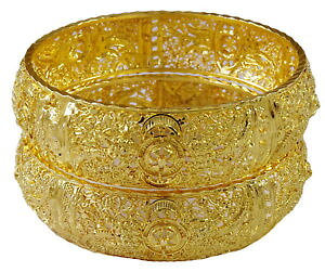 �y���������z�u���X���b�g�@�A�N�Z�T��?�@k�u���X���b�g�Z�b�g�u���X���b�g18k plaqu or ethnique 2pc kada bracelet set femmes bracelets bijoux