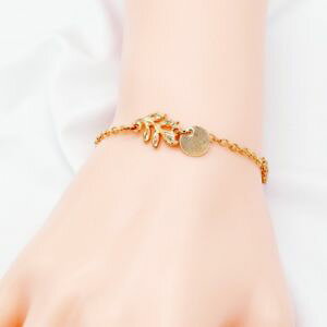 �y���������z�u���X���b�g�@�A�N�Z�T��?�@ragazza�u���X���b�g�`�F�[��bt106ragazza gold plated bracelet chain bt106