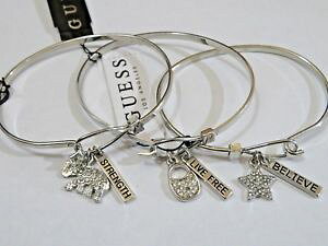 �y���������z�u���X���b�g�@�A�N�Z�T��?�@ guess three different bar bracelets66 guess three different bar bracelets 66