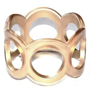 �y���������z�u���X���b�g�@�A�N�Z�T��?�@�J�t�u���X���b�g�I���W�i�� listinglarge cuff bracelet original resin openwork circles ormolu trinket