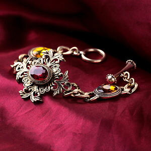 yzuXbg@ANZT?@uXbgA[fRPbgBe[WIWict2NXbracelet red amber art deco retro vintage marriage original ct2 class