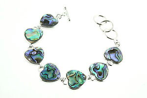 yzuXbg@ANZT?@t@bVWG[ArVFn[guXbgfashion jewelry women lady abalone shell heartrectangle bracelet gift