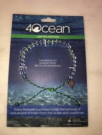 【送料無料】ブレスレット　アクセサリ—　4oceanデイブレスレットnwt4ocean limited edition blue green earth day bracelet nwt ships worldwide
