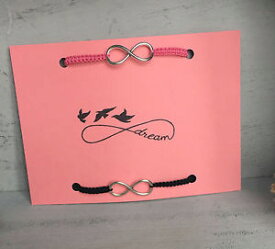 【送料無料】ブレスレット　アクセサリ—　2x diyブレスレットブレスレット**2x diy bracelet friendship bracelet * dream infinity * silver various colours