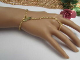 【送料無料】ブレスレット　アクセサリ—　ファッションゴールドヒゲブレスレットスレーブリングwomen hand chain fashion gold mustache bracelet metal jewelry slave ring