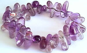 yzuXbg@ANZT?@AWXguXbglovely elasticated genuine amethyst bracelet, 7 128