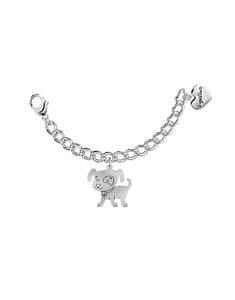 �y���������z�u���X���b�g�@�A�N�Z�T��?�@�u���X���b�gwomen bracelet jewelry 2 jewels together friendship 131005 dog