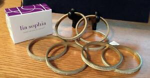 yzuXbg@ANZT?@\tBAuXbg}bgS[hNAlia sophia buy 1 get 2 free hamptons bracelets clear crystals matte gold free s