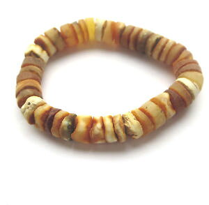 yzuXbg@ANZT?@ogXgb`uXbgnatural baltic amber elastic stretch bracelet 65