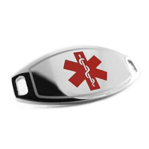 yzuXbg@ANZT?@myiddr id^O316|h~fBAmyiddr custom engraved medical id tag 316l steel medium
