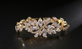 【送料無料】ブレスレット　アクセサリ—　18kテニス18k rose gold solid fashion luxury gemstone womens tennis adjustable bracelet