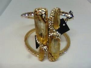 �y���������z�u���X���b�g�@�A�N�Z�T��?�@���X���f�B�[�X�J�t�u���X���b�gkara ross goldtone ladies cuff bracelet