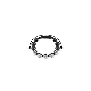 yzuXbg@ANZT?@NX^{[uXbgshamballa bracelet with crystal and metal balls frido