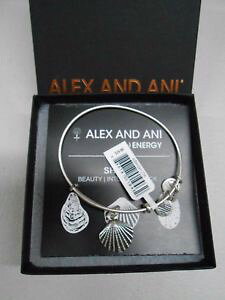 【送料無料】ブレスレット アクセサリ? アレックスシーシェルブレスレットシルバータグボックスカードalex and ani sea shell charm bracelet silver finish with tagsboxcard
