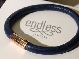 【送料無料】ブレスレット　アクセサリ—　ブレスレットシングルストランドローズクラスプendless jewelry 18cm navy bracelet single strand rose clasp rrp 40