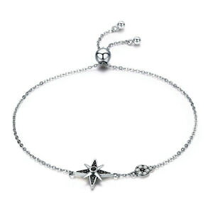yzuXbg@ANZT?@ejXuXbg`F[X^[CgX^[OVo[tennis bracelet 925 sterling silver with adjustable chain star light