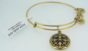 �y���������z�u���X���b�g�@�A�N�Z�T��?�@258�j���[�A���b�N�X�A�j�R���p�X alex and ani compass bracelet with gold finish 258