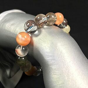 yzuXbg@ANZT?@`NI[cuXbg`lodolitequartz bracelet rutilated lodolite carnelian mineral zen crystal healing chakra