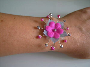 yzuXbg@ANZT?@fuschiasNEFfBOhXceremoniIWigrey bracelet fuschia pink bridal dresseveningweddingcrmoni original cheap
