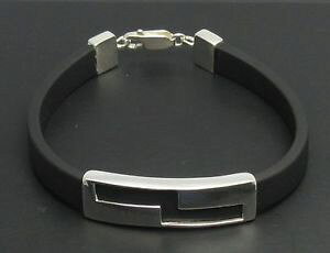 �y���������z�u���X���b�g�@�A�N�Z�T��?�@�X�^�[�����O���]�[�c�X�^�[�����O�V���o�[�u���X���b�g�S��sterling silver bracelet rubber caoutchouc 925 b000115 empress