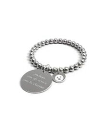 【送料無料】ブレスレット　アクセサリ—　b4854steel bracelet good intentionsnow not the write not i callb4854