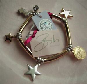 yzuXbg@ANZT?@rrS[hXtXL[NX^Xgb`uXbgbibi bijoux gold silver plated stars swarovski crystal stretch bracelet qvc