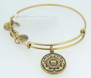 yzuXbg@ANZT?@AbNXy_guXbgS[h alex and ani us coast guard rigid pendant bracelet with gold finish 288
