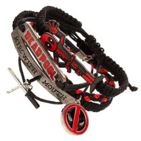 【送料無料】ブレスレット　アクセサリ—　コンフィエスタcon licencia oficial marvel deadpool brazo fiesta pulsera