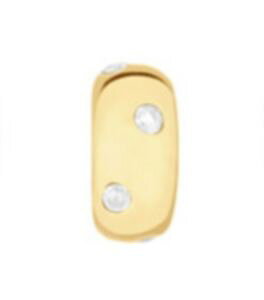yzuXbg@ANZT?@L[rbNS[hXy[TVo[lovelinks by pastiche spacer with cubic zironia gold plated on silver tt003czg