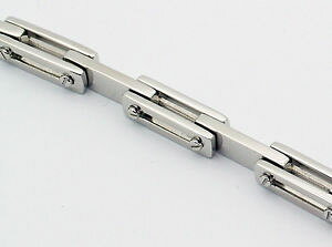 yzuXbg@ANZT?@XeXX`[NuXbgbi link bracelet in stainless steel b26