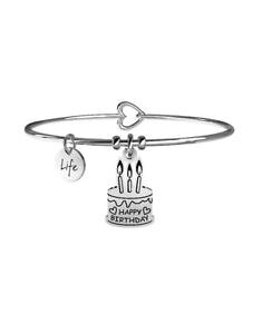 �y���������z�u���X���b�g�@�A�N�Z�T��?�@�u���X���b�g�P�[�Lbracelet young adult special moments 316l steel and crystals 731077 cake