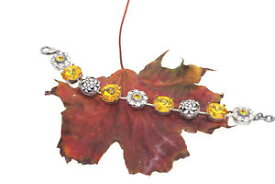 【送料無料】ブレスレット　アクセサリ—　efsaブレスレットヒマワリ1122 14mm1088 ss19スワロフスキーrefsa bracelet flower sunflower yellow 1122 14mm 1088 ss19 swarovski r crystals