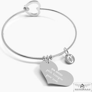 �y���������z�u���X���b�g�@�A�N�Z�T��?�@�X�`�[���u���X���b�gthe 10 good intentions by annabiblo steel bracelet now more time for us