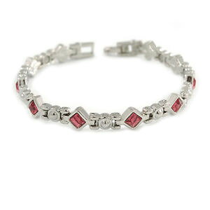 yzuXbg@ANZT?@^sNNX^`[tfB[XuXbgplated alloy metal pink crystal stones with bow motif ladies magnetic bracelet