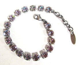 【送料無料】ブレスレット　アクセサリ—　ブレスレットsoho bracelet anklet polished crystals vitrail light violet iridescent