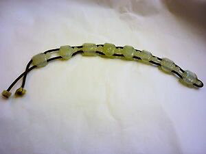�y���������z�u���X���b�g�@�A�N�Z�T��?�@�u���X���b�g listingjade bracelet carved turtle long life adjustable