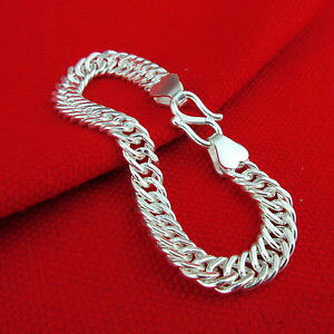 yzuXbg@ANZT?@X^[OVo[uXbg`F[Ns990 sterling silver bracelet 65mmw curb chain link 67l