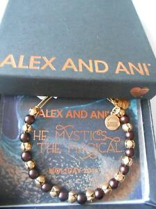 【送料無料】ブレスレット アクセサリ? アレックススワロフスキービーズブレスレットラファエリアンゴールドalex and ani swarovski beaded snowbell bracelet mulberry rafaelian gold nwtbc