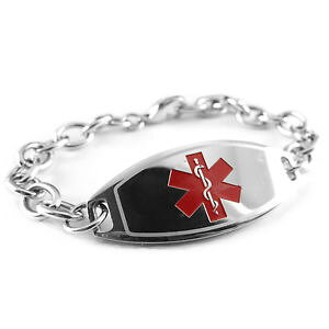 �y���������z�u���X���b�g�@�A�N�Z�T��?�@�o�C�p�X�u���X���b�g�J�[�hmyiddr pre engraved gastric bypass medical bracelet, free id card