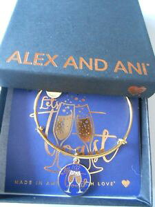 yzuXbg@ANZT?@AbNXg[XguXbgS[halex and ani lets toast expandable bracelet shiny gold nwtbc