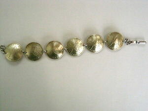 �y���������z�u���X���b�g�@�A�N�Z�T��?�@�M���V���R�C���u���X���b�ggreek golden coin braceletpeace