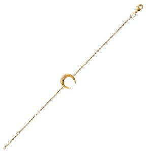 �y���������z�u���X���b�g�@�A�N�Z�T��?�@�u���X���b�g�`�F�[���z�[��kbcgold plated bracelet chain maille fort 13mm horn