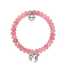 【送料無料】ブレスレット　アクセサリ—　ミームロンドンマイリトルポニーピンクブレスレットmeme london, my little pony, pink agate bracelet