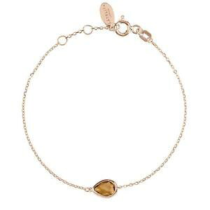 yzuXbg@ANZT?@uXbg[YS[hsNX[L[NH[cX[~jlatelita bracelet rose gold pink smokey quartz small mini bridesmaid gift silver