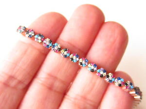 yzuXbg@ANZT?@turkish turquoise topaz rose gold plated925sterlingmulticolor braceletturkish turquoise topaz rose gold plated 925 sterlin