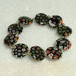 yzuXbg@ANZT?@listingladies pleasantbracelet genuine glass beads 925sterlingadjustable listingladies pleasantbracelet genuine glass bead